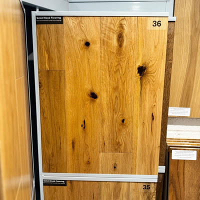 Kensington Solid Wood Oak Natural UV Lacquered